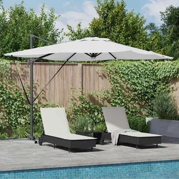 Stínicí technika Roma Parasol Béžová 286 x 285 x 270 cm Hliník a polyester IM_42003351