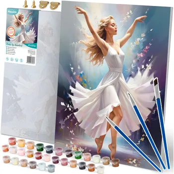 Obraz na malování podle čísel 40x50 cm Massido Tančící žena