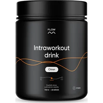 Iontový nápoj Flow nutrition Intraworkout drink - citron 740 g / 20 dávek + 2 měsíce na vrácení zboží
