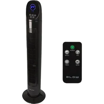 Domácí ventilátor BLOW Sloupový ventilátor 90W LCD + ovladač