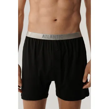 Boxerky Atlantic BMB-005 barva:černá 2XL