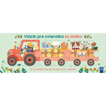 Bystrá hlava Vláčik pre zvieratká z farmy