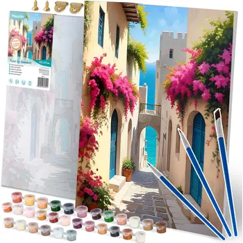 Obraz pro malování podle čísel 40x50 cm Massido Městská krajina