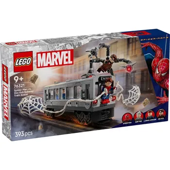 Stavebnice LEGO LEGO Marvel 76321 Spider-Man vs. Doc Ock: Scéna v metru