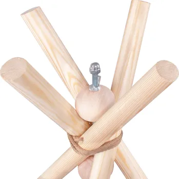 Stan Springos Dřevěný stabilizátor pro stan teepee STB01