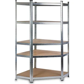 Dílenský regál Humberg Rohový regál 180 x 90 x 40 HR-817