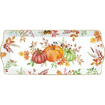 Talíř Easy Life Porcelánový servírovací talíř Harvest