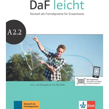 Německý jazyk DaF leicht A2.2 – Kurs/Arbeitsbuch + DVD-Rom
