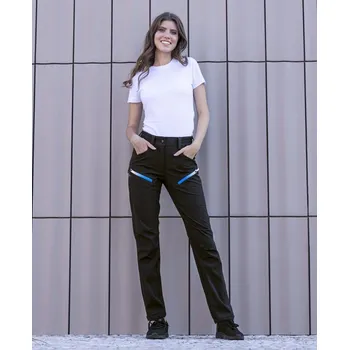 Dámské kalhoty Dámské softshellové kalhoty ARDON®CREATRON® černo-modrá 34 černá 38