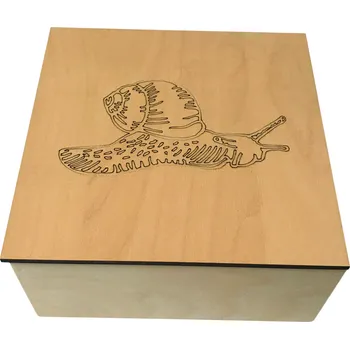 Dárková krabička Krabička na životní cyklus - Hlemýžď