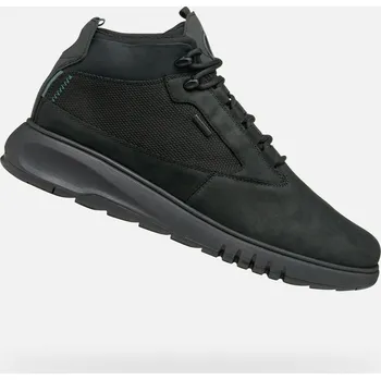 Pánská zimní obuv Geox Pánské Černá pánská kotníková obuv Geox Aerantis 4X4 Abx Černá 43 (2884720)