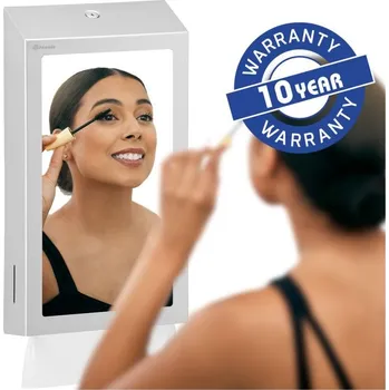 Merida Zásobník "2V1" na papírové ručníky + zrcadlo MERIDA STELLA SLIM MEGA COMBO nerez