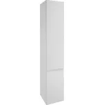 kielle 50202010 - Vysoká skříňka závěsná; 157x30x32 cm; lesklá bílá