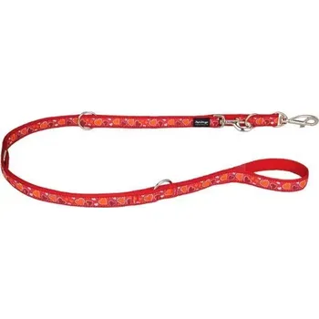 Vodítko pro psa Red Dingo vodítko přepínací 25mm Breezy Love Red