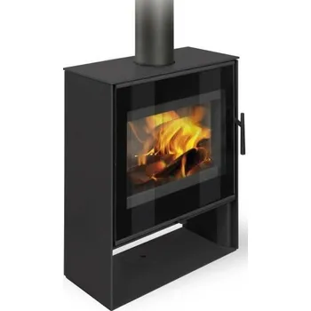 Krbová kamna ROMOTOP ALEDO G krbová kamna 6kW, plech, černá