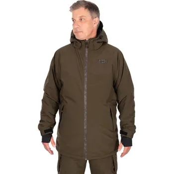 Rybářské oblečení Fox Bunda Khaki Sherpa Tec Jacket Velikost: XXL