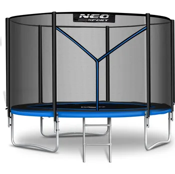 Trampolína Zahradní trampolína 10ft/312cm s venkovní sítí a žebříkem Neo-Sport