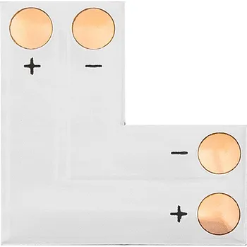 LED osvětlení Konektor pro LED pásky typu "L" 8 mm 2pin