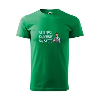 Pánská móda Tričko s potiskem Nejlepší kadeřník na světě: zelené 4XL