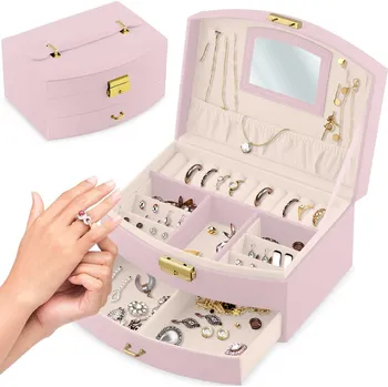 Šperkovnice Massido Šperkovnice MS-708 - růžová