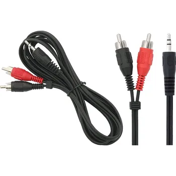 Audio kabel Jack 3,5ST - 2xRCA 1,8m