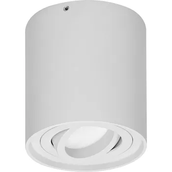 Bílé kulaté GU10 LED stropní svítidlo 35W IP20