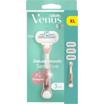 Gillette (strojek+3hlav/bal) VenusRoseGold