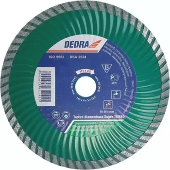 Řezný kotouč DEDRA Super Turbo Diamantový řezný kotouč 180 mm/22,2 H1145
