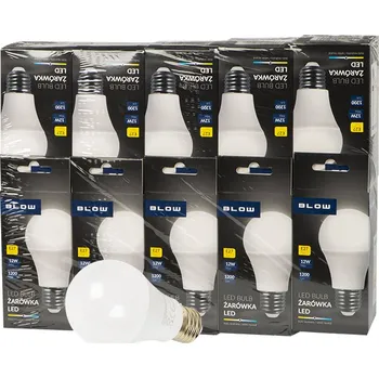 Žárovka LED žárovka E27 12W A60 230V neut,10ks