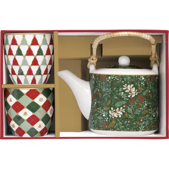 Vánoční dekorace Easy Life Čajová sada Fancy Christmas