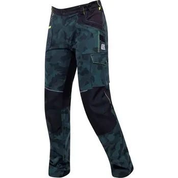 Pánské kalhoty Kalhoty ARDON®CREATRON®Camo zelená 46 zelené odstíny 48