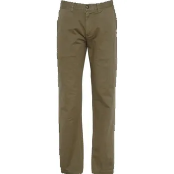 Pánské kalhoty Barbour Washed Stretch Tailored Trousers — Olive