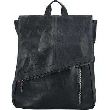 Kabelka Trendy dámský koženkový kabelko-batůžek Alphonse, tmavě modrý