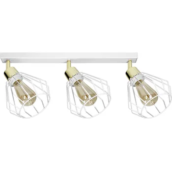 ORNO Bílé stropní svítidlo WAYA E27 3x60W