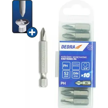 Bit DEDRA-EXIM Šroubové bity Phillips PH2x50mm 18A06PH21-10