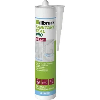 stavební silikon Illbruck GS231 sanitární silikon 310 ml, transparentní