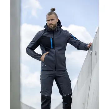 Pánská softshellová bunda Softshellová bunda ARDON®CITYCONIC® tmavě šedá S šedé odstíny S