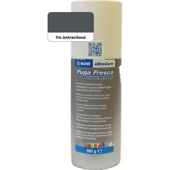 Průmyslové lepidlo Mapei ULTRACARE FUGA FRESCA 114 ANTRACIT 0,16 KG - 5LF011434IT