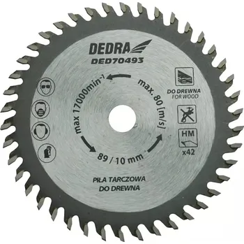 Pilový kotouč DEDRA-EXIM Kotouč na dřevo DED70493