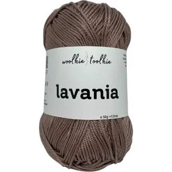 Příze Woolkie Toolkie Lavania Light Brown Pletací příze