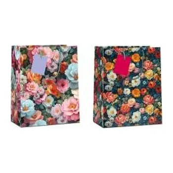 Set školních potřeb Torba prezentowa Flower 23x18x10cm MIX