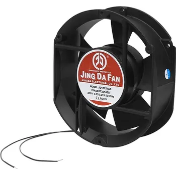 Domácí ventilátor JING DA FAN Ventilátor do PC 172x150x51mm 230V s kuličkovým ložiskem