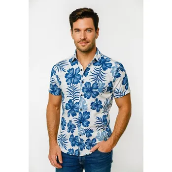 Pánská košile Letní pánská košile č.007-1 Velikost: 2XL