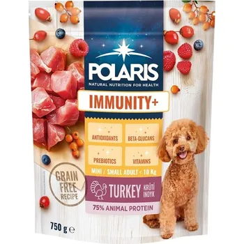 Krmivo pro psa Polaris Immunity Dog Adult small mini Krůtí GF 750 g