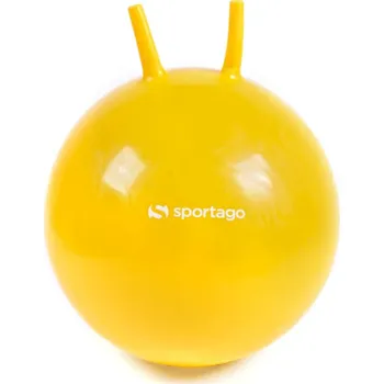Gymnastický míč Sportago Hopping Ball - žlutý - 45 cm