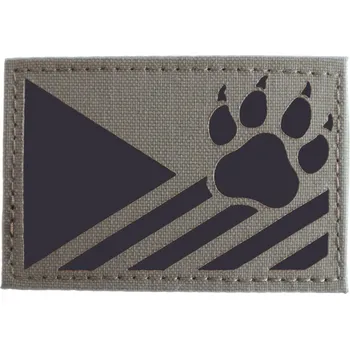 Airsoft Combat Systems AČR Rozlišovací IR Znak Vlajka ČR K9 Barva: Ranger Green