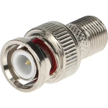 Elektrický konektor Adaptér BNC konektor na F zásuvku