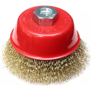 Brusný kotouč DEDRA Brusný kartáč 100mm, závit M14 F36-100