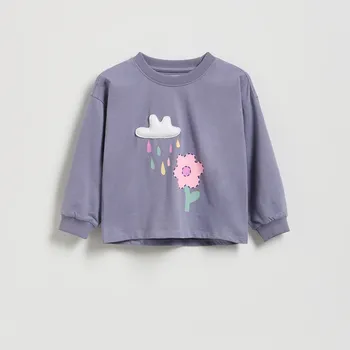 Reserved - Tričko s potiskem - fialová - 415FT-44X - 415FT-44X-92