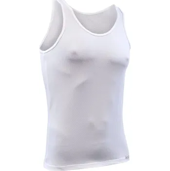 Pánská móda Pánský TERMO nátělník ultralight - XXL - bílý se stříbrem